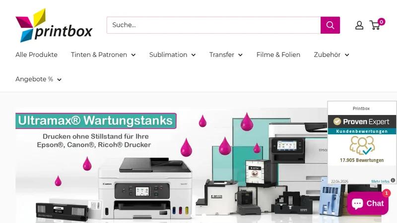 B2B und B2C Shop aus einer Hand - Printbox automatisiert!