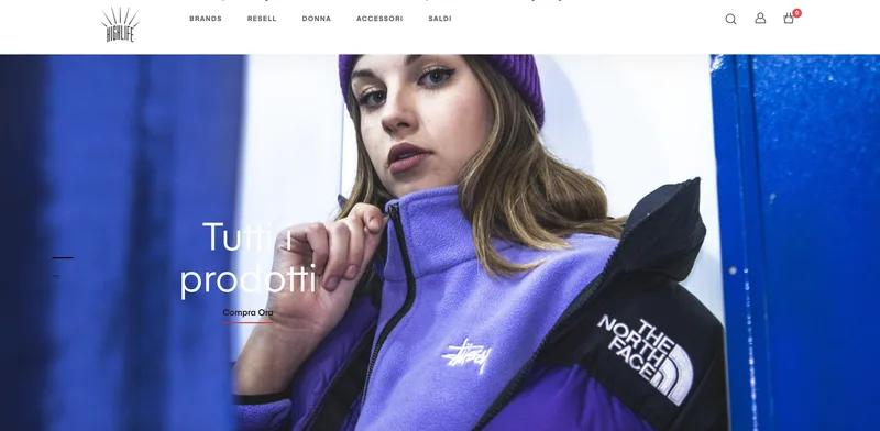 Consulenza per Realizzazione E-Commerce | www.highlifestore.it