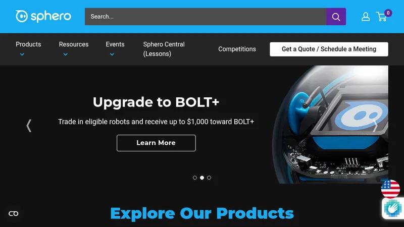 Sphero: Migration to Shopify 2.0 with Custom Modules & Tracking