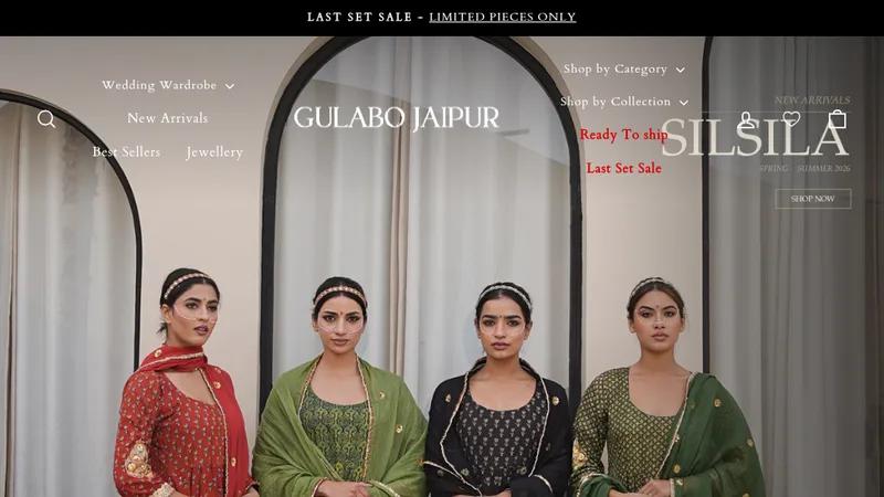 Gulabo Jaipur – Shark Tank Featured Ethnic Wear Brand