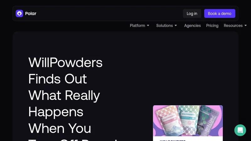 WillPowders Finds Out What Really Happens When You Turn Off Brand Ads