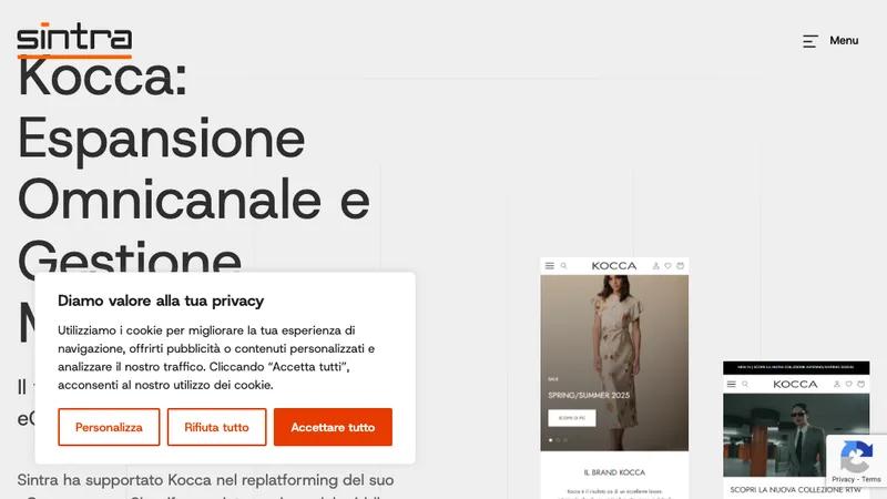 Kocca: eCommerce Shopify, SOH e Marketplace