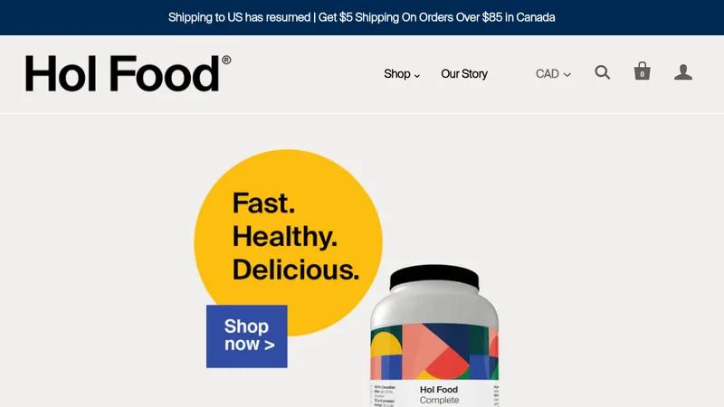 HolFood is most simple yet neatly designed Shopify Subscription Portal