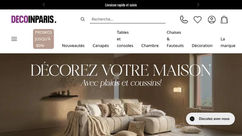 Migration to Shopify for Decoinparis