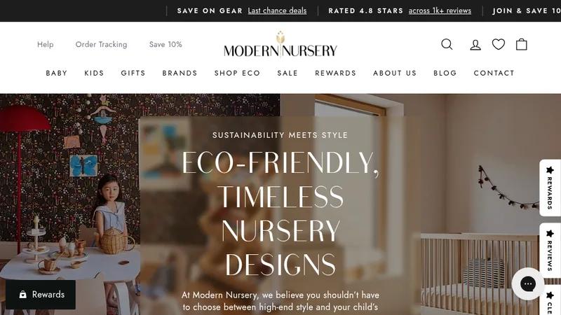 Modern Nursery - Shopify Plus Optimization