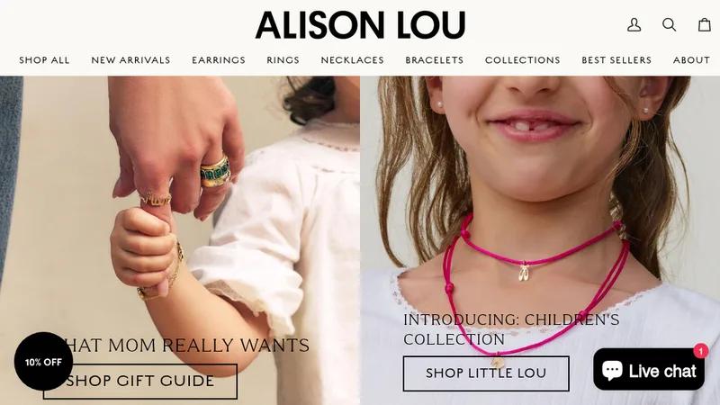 Alison Lou - A Fun Redesign For A Fine Jewelry Company