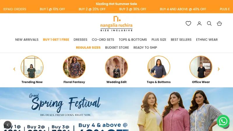 Pluse Size Clothing Store