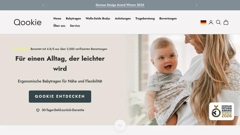Qookie Baby | +300 % Conversion Rate durch UX-First PDP & Listicles