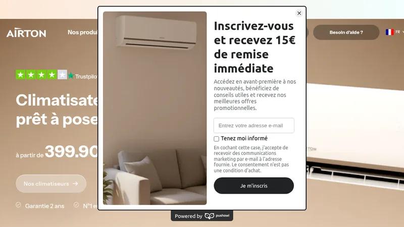 Airton - Climatiseurs n°1 en France