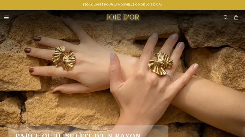 Joie d’Or by Perrine — l'éclat, la beauté et la force