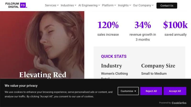 Elevating Red Dress Boutique's Ecommerce Experience
