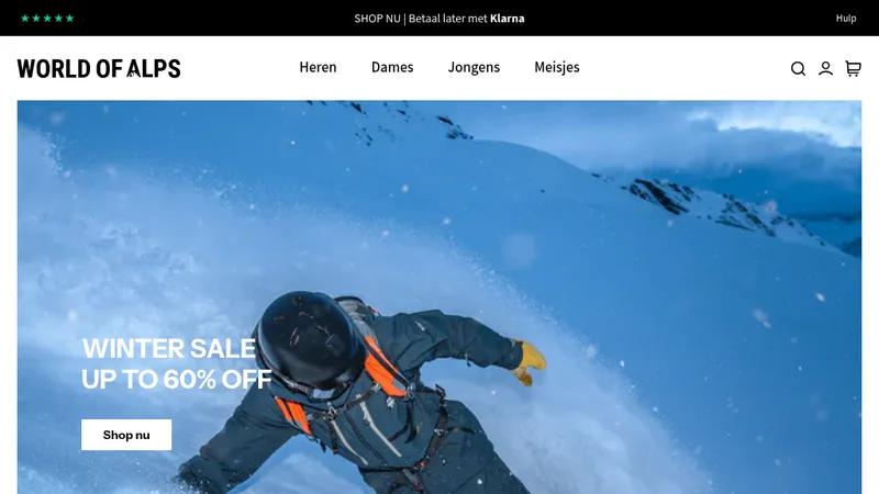 World of Alps: Adventure-Ready E-commerce with Rewards