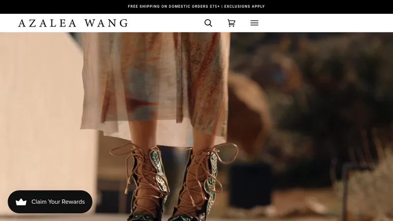 Azalea Wang - CRO and UX Improvements for a Celebrity Fashion Brand