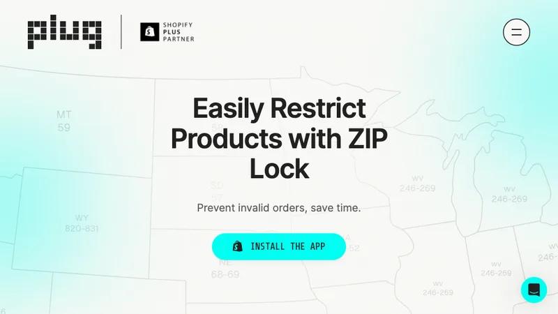 ZIP Lock | Shopify Plus App