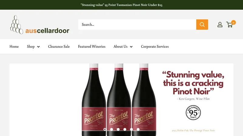 Aus Cellar Door - Migration from Magento to Shopify