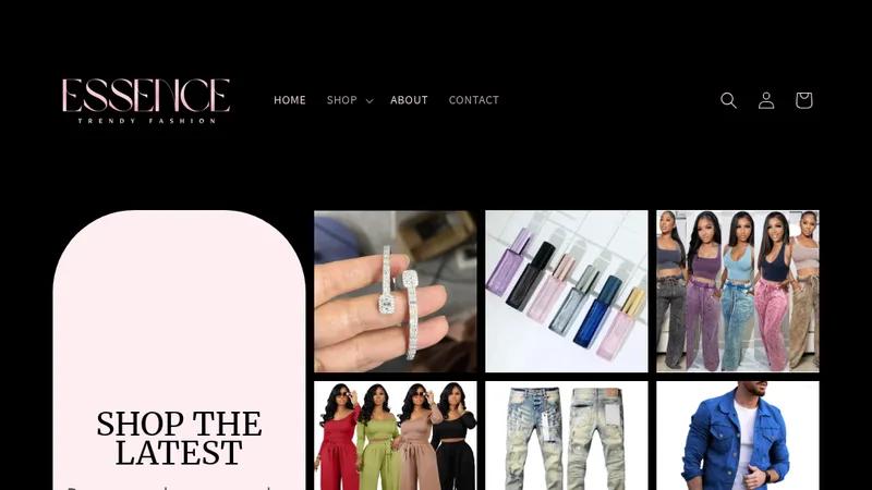 Essence Trendy Fashion - Website Design & Transfer