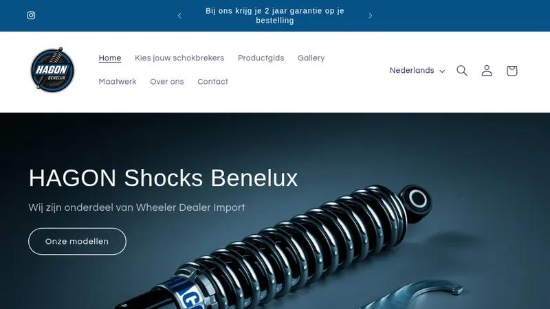 STUDIO THISJA X HAGON Shocks Benelux | Wheeler Dealer Import
