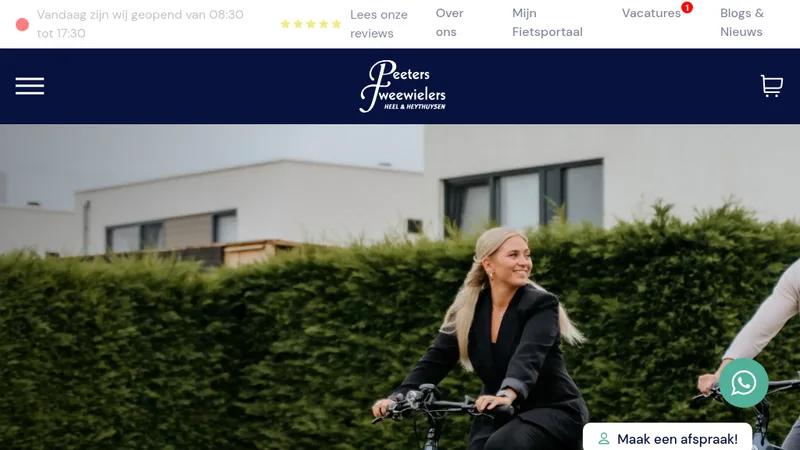 Peeters Tweewielers: Revolutionizing Bike Service with a Smart Store