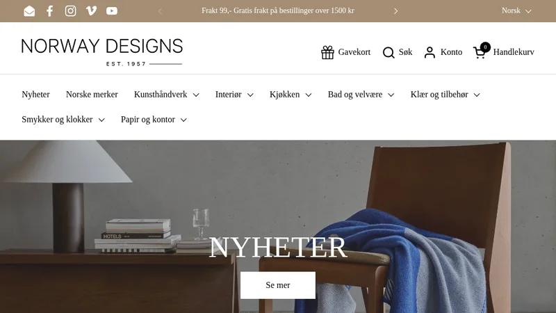 Norway Designs | 2.0 Theme Update and CRO & AOV Improvements