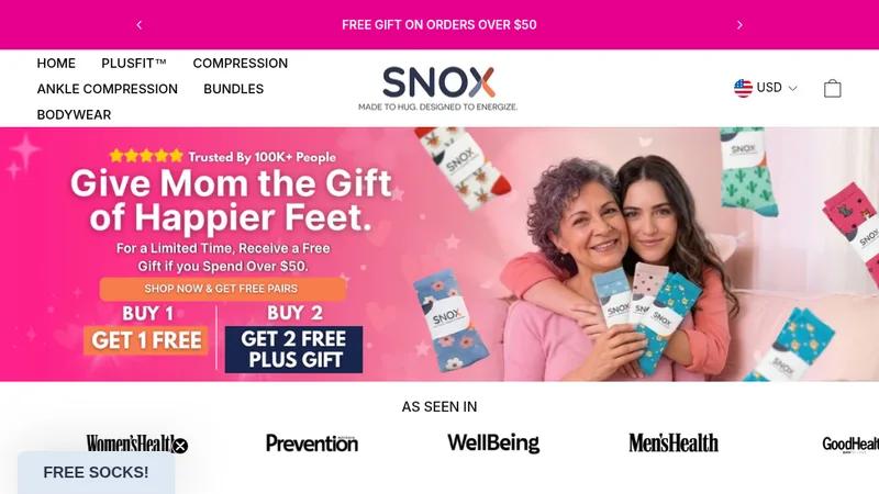 SNOX – Shopify Migration, Funnels & Product Bundle Architecture