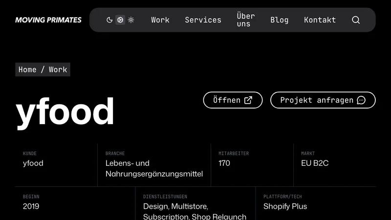 yfood – Shopify Plus