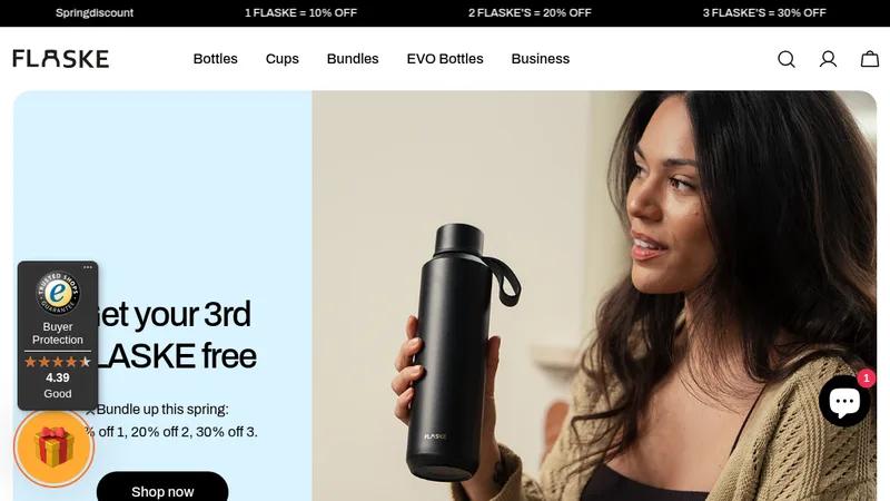 Unique store with product customization and 3D elements (B2B, merch)