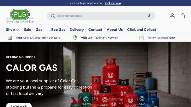 PLG Country Store - Design, Build Marketing; PPC and Paid Social