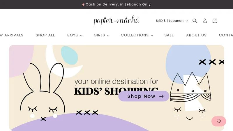PAPIER MÂCHÉE - Clothing Store