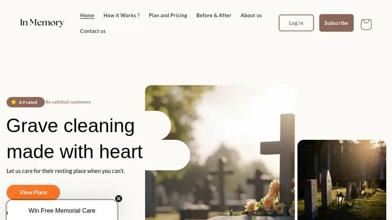 InMemory Subscripon Based Website