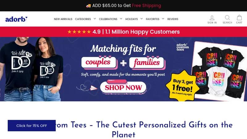 Adorb Custom Tees