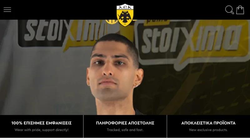 AEK FC Official Store: Enterprise Sports eCommerce at Scale