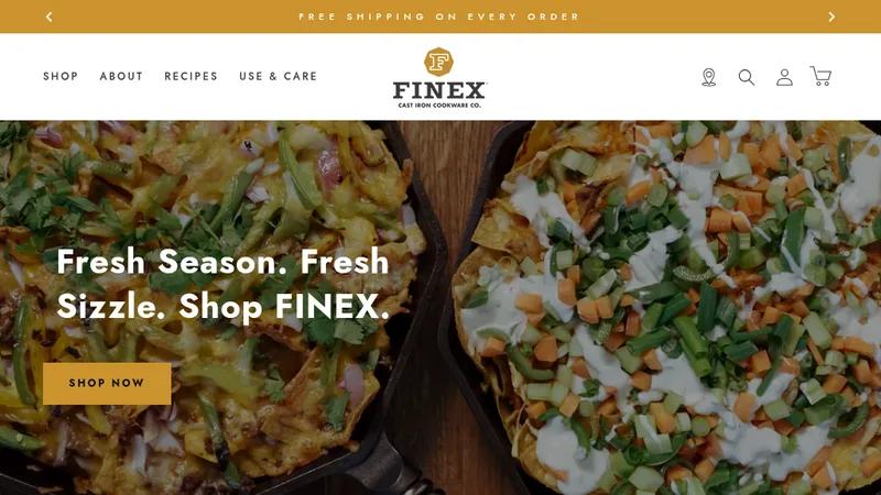 FINEX Cast Iron Cookware