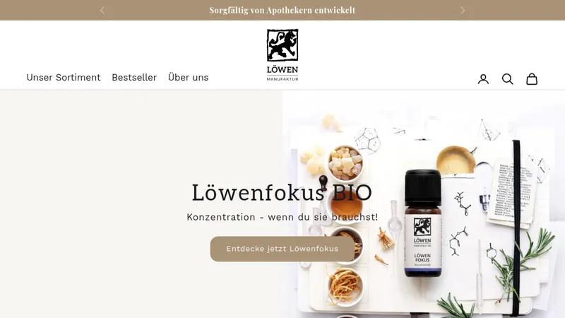Neuer Online-Shop der Löwen Manufactur setzt Maßstäbe