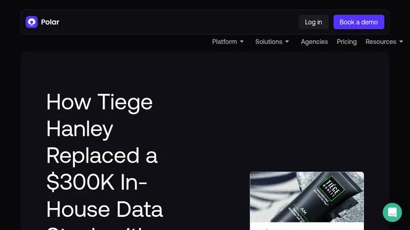How Tiege Hanley Replaced a $300K In-House Data Stack with Polar
