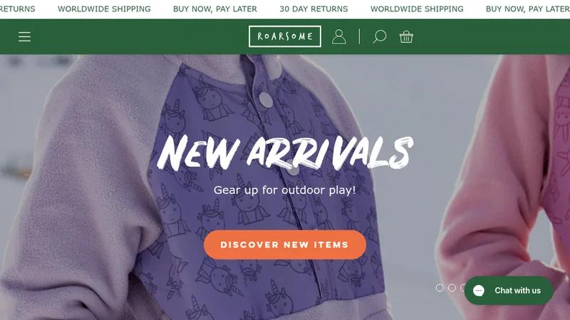 Roarsome - Shopify migration and brand uplift