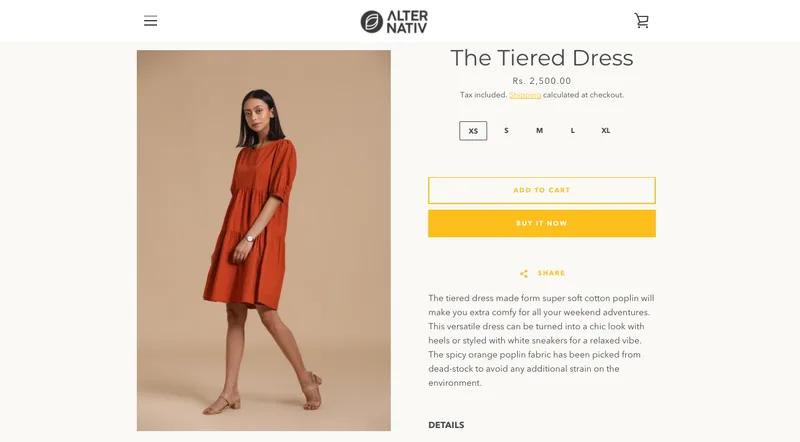 Product Page Design and Development