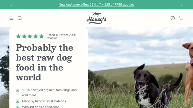 Honey's Real Dog Food