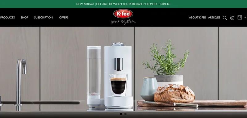 Shopify Theme Customization Project - K-FEE