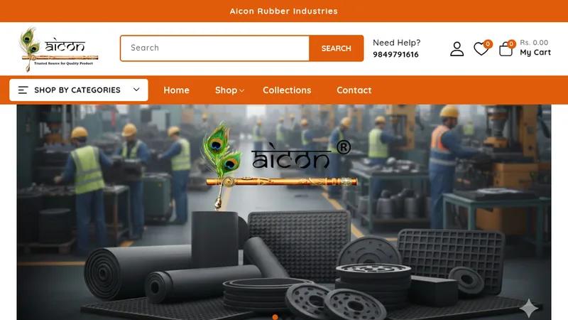 Aicon Industries – Industrial Products Website