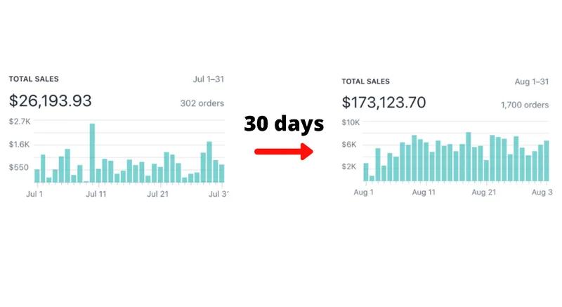 Susanshaw.com - $26k/mo to $173k/mo in 30 days with Facebook Ads