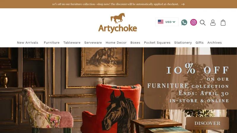 Shopify Store Design for Furniture Store