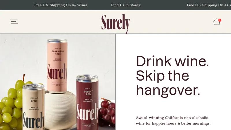 Surely Non-Alcoholic Wine