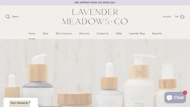 Lavender Meadows Co - Wix to Shopify Migraition