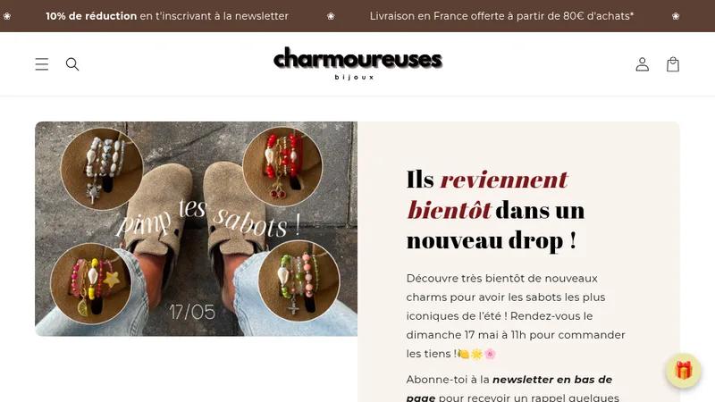 Charmoureuse : une marque artisanale qui brille grâce à Chlo'Design