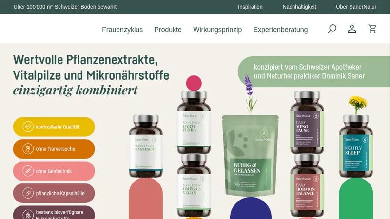 Entwicklung Onlineshop für Schweizer Apotheker-Gruppe SANER