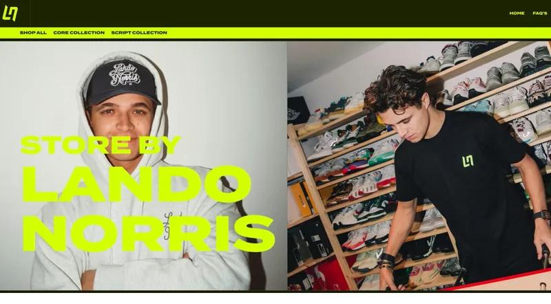 Lando Norris Store
