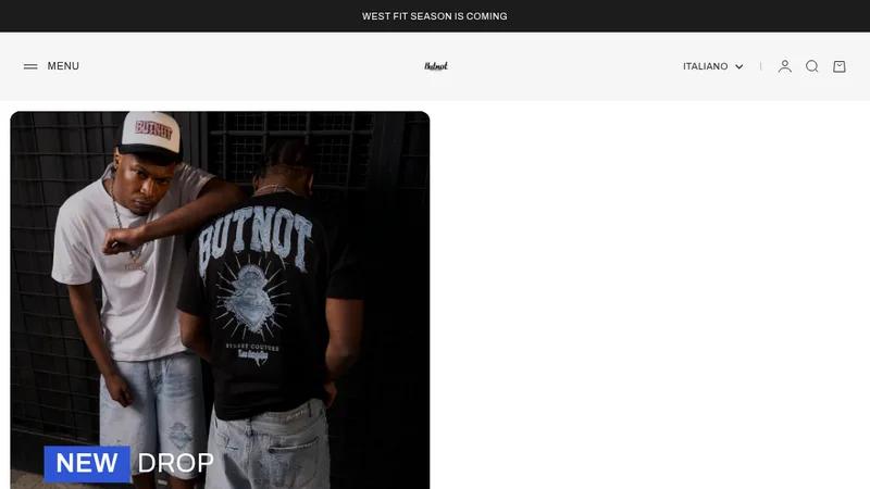 BUTNOT - Fashion Brand Streetwear