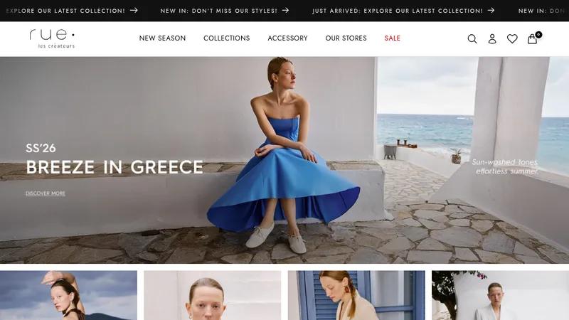 Rue Les Créateurs – Shopify Fashion Store