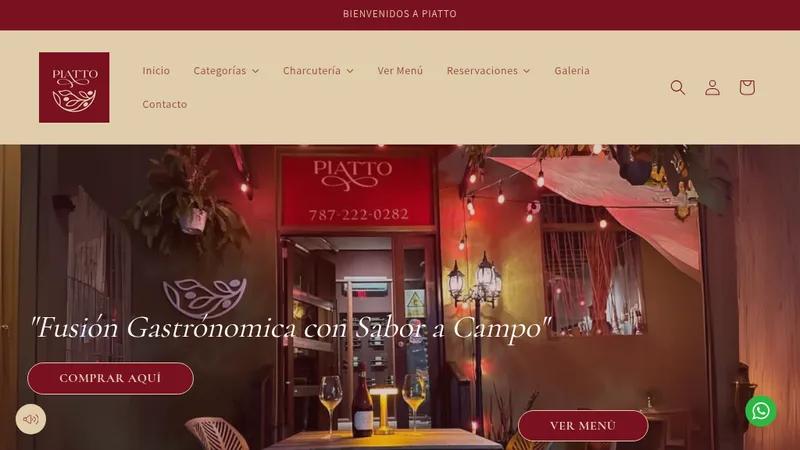 Piatto restaurant store