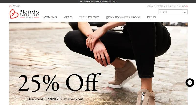 BLONDO.com Store Development